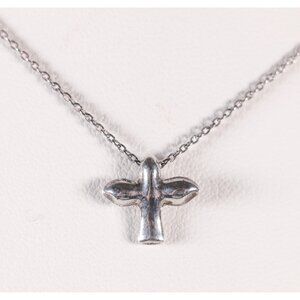 Tiffany & Co. Necklace Retired Peace Dove Or Cros… - image 1